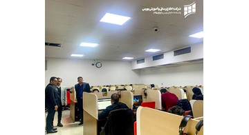 بازدید مدیرعامل شرکت اطلاع‌رسانی و رئیس‌ اداره آموزش سازمان بورس از مرکز آزمون بازار سرمایه‌ در مشهد